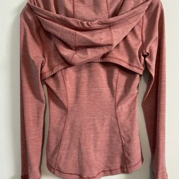 Lululemon Athletic Hooded Define
Jacket Nulu Heathered Brier Rose - Picture 7 of 10